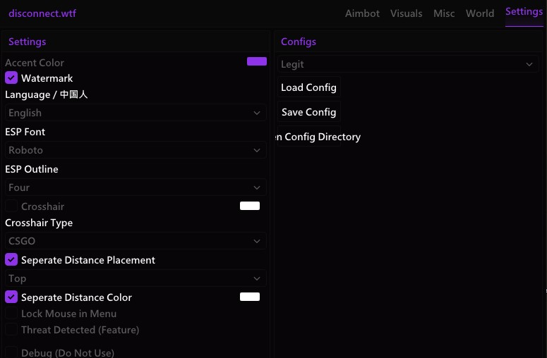 Buy disconnect external rust cheat pslient chams desync
