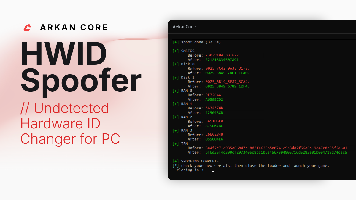 Arkancore.com Spoofer