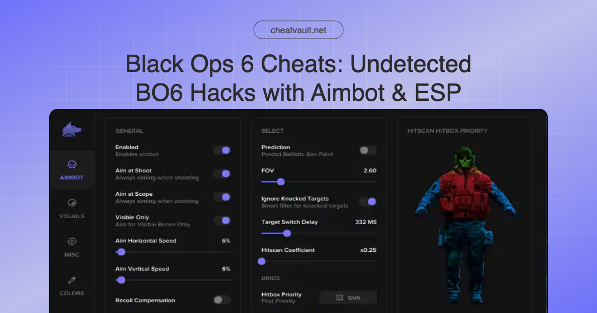 Black Ops 6 Cheats by CheatVault