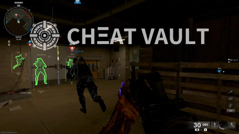 Black Ops 7 hacks green ESP tracking enemy through wall