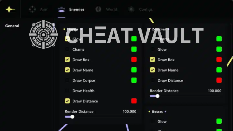Hunt Showdown hacks cheat menu and settings