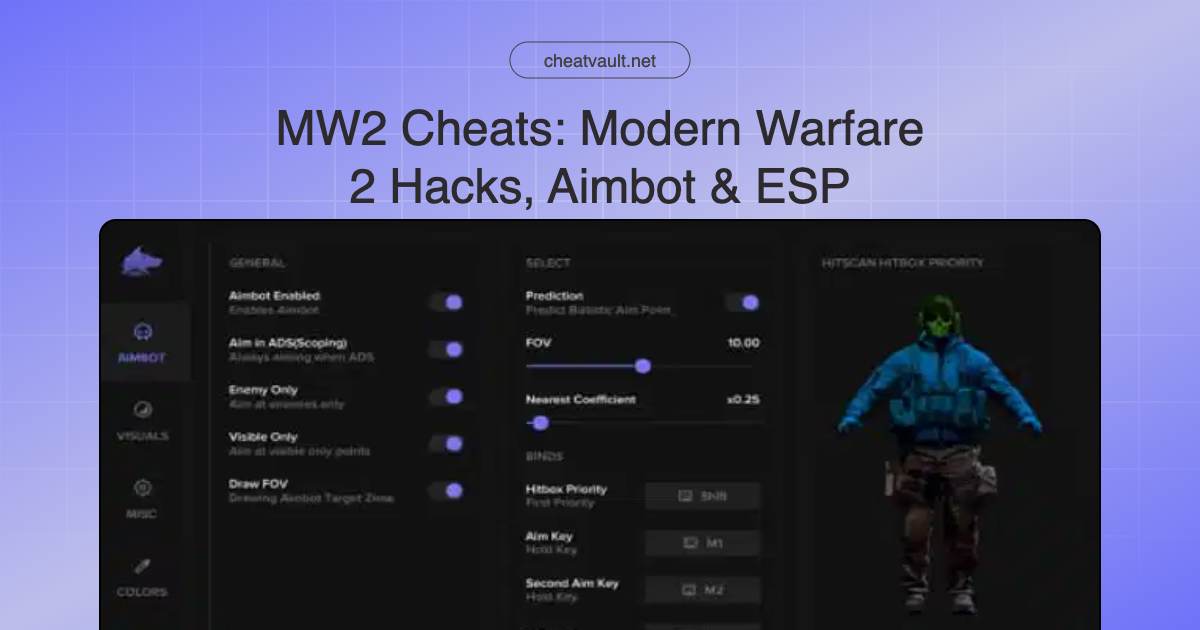 MW2 Cheats by CheatVault