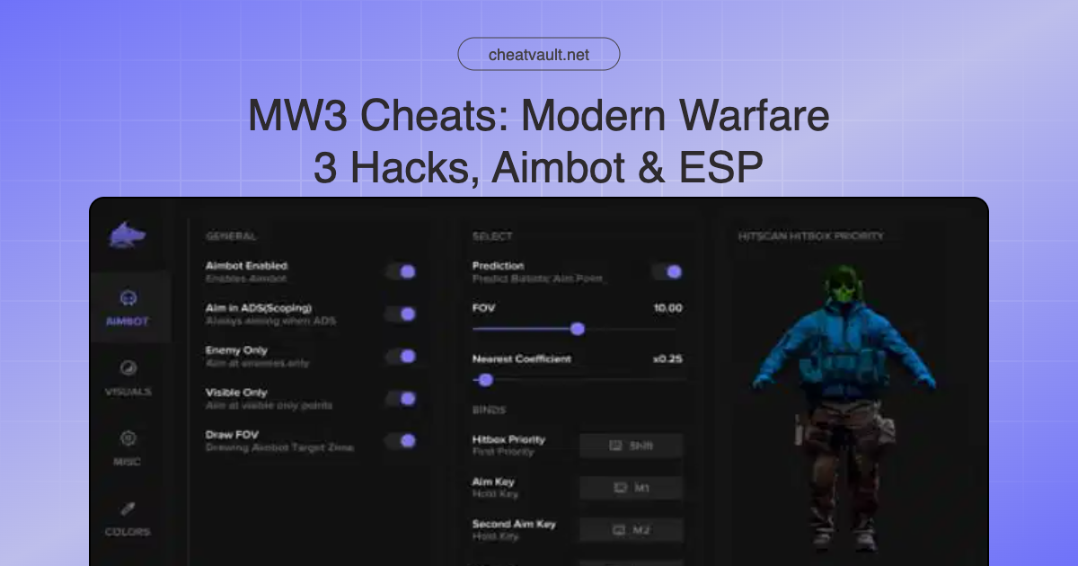 MW3 Cheats by CheatVault