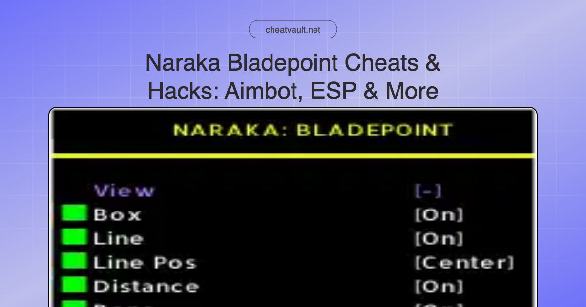Naraka Bladepoint Cheats by CheatVault