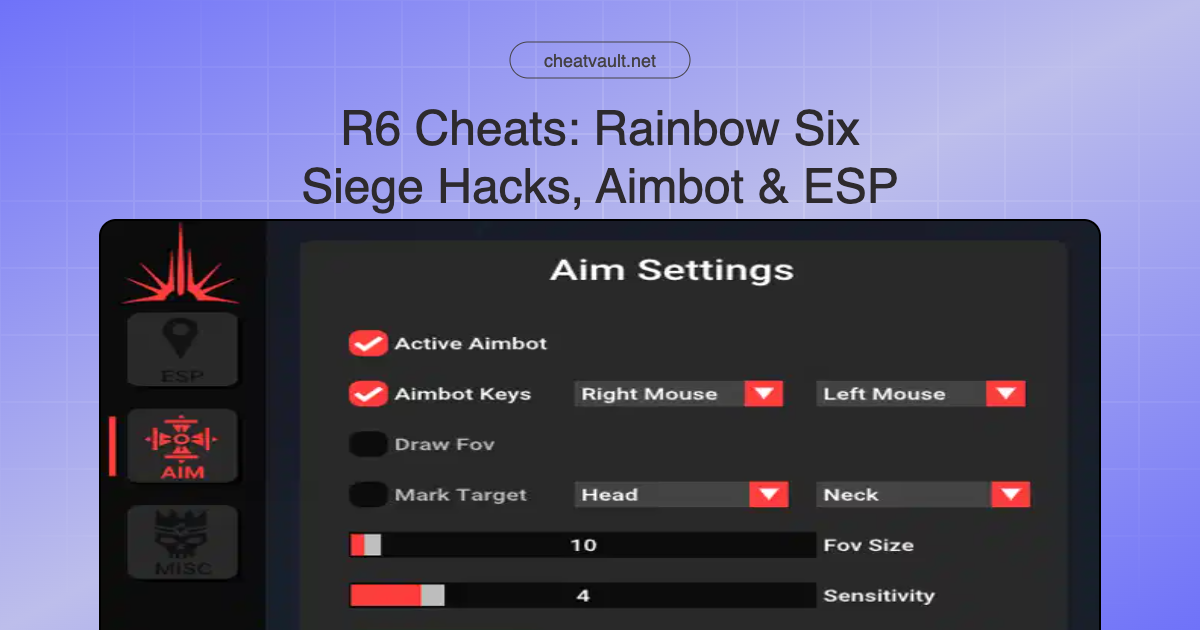 8 Easy Facts About Rainbow Six Siege Aimbot Download Explained