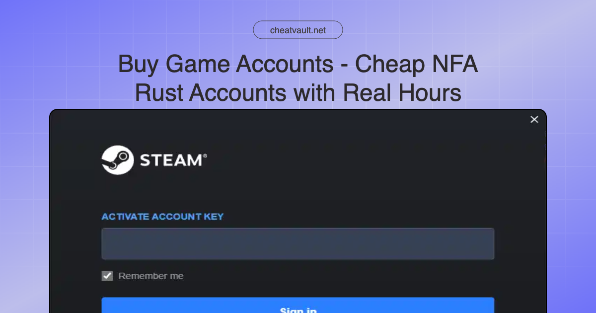 Steam Account for Sale by CheatVault